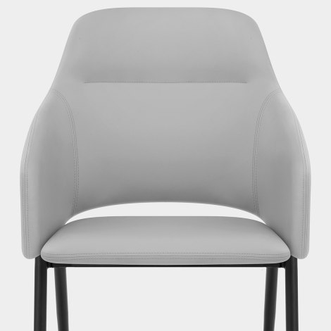 Palma Dining Chair Light Grey Seat Image