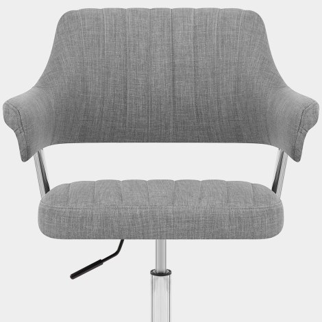 Skyline Office Chair Grey Fabric Seat Image