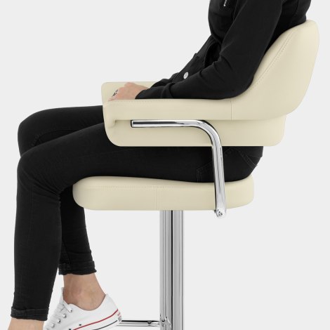 Skyline Bar Chair Cream Seat Image