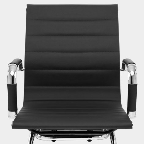 Task Office Chair Black Seat Image