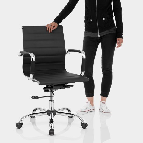 Tek Office Chair Black Features Image