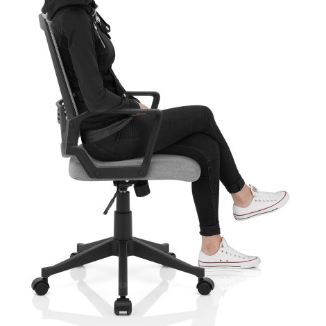 Tuscan Mesh Office Chair Grey Frame Image