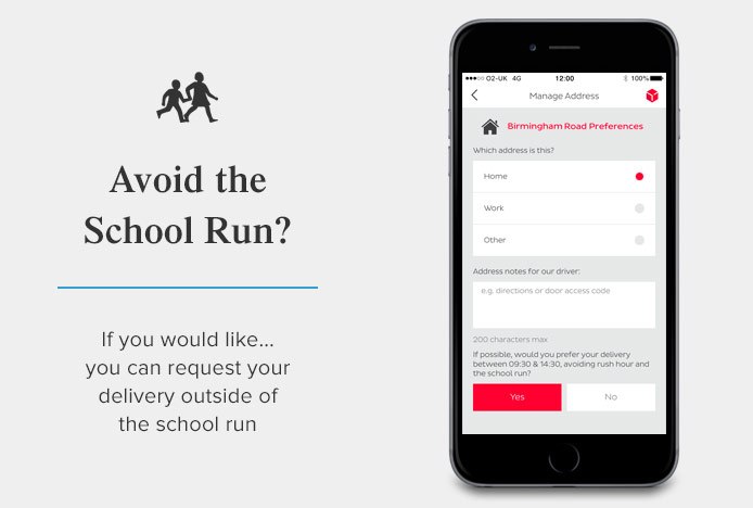 Avoid Delivery On The School Run