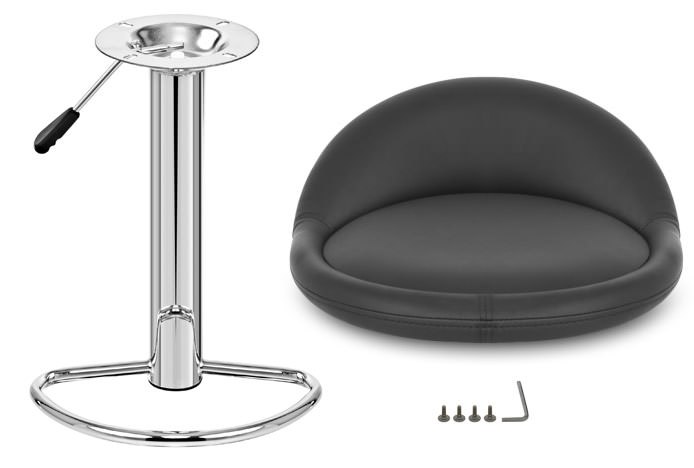 Bar Stool Parts And Components, Bar Stool Rubber Base Replacement
