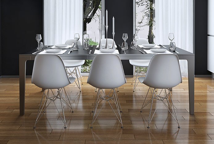 Eames DSR Chairs at Silver Table