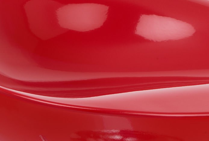 Red High Gloss ABS Plastic