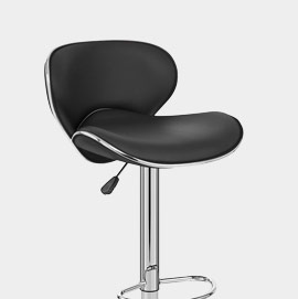 Duo Bar Stool Black