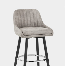 Hamilton Bar Stool Antique Grey