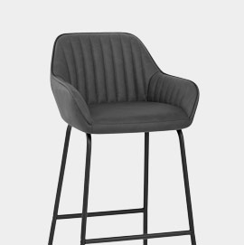 Kanto Bar Stool Charcoal