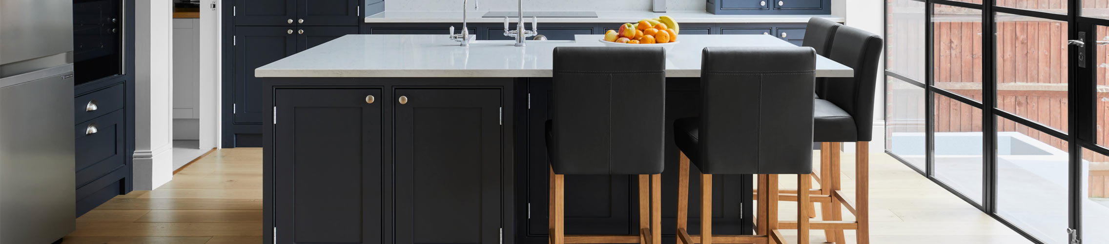 Fixed Height Kitchen Stools