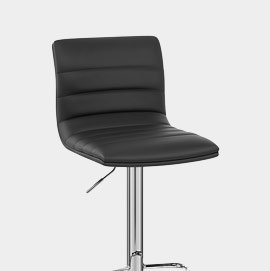 Linear Bar Stool Black