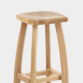 Oslo Oak Bar Stool