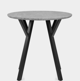 Quest 80cm Dining Table Concrete