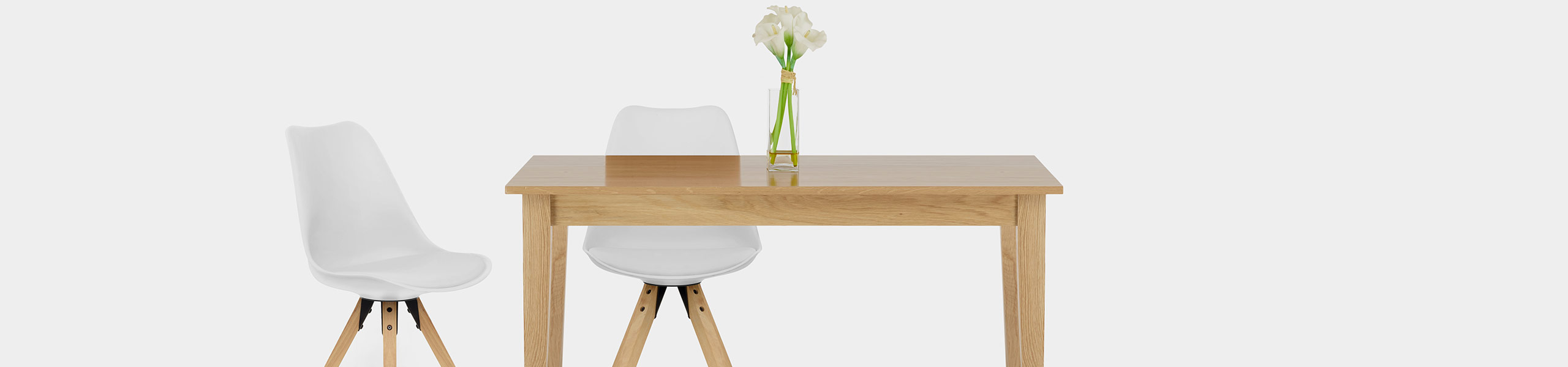 Aero Dining Chair White Video Banner