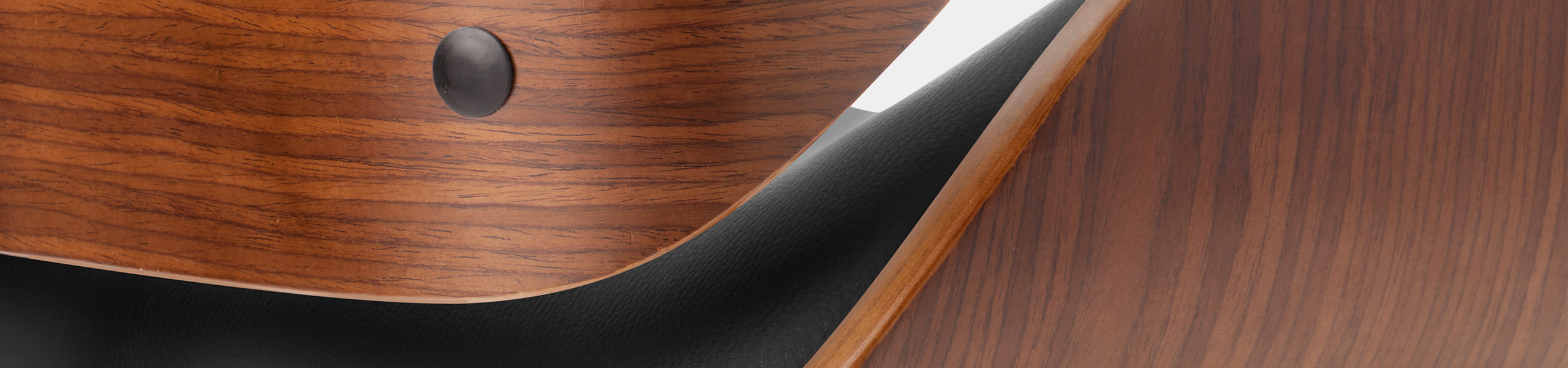 Aldo Walnut Bar Stool Black Video Banner