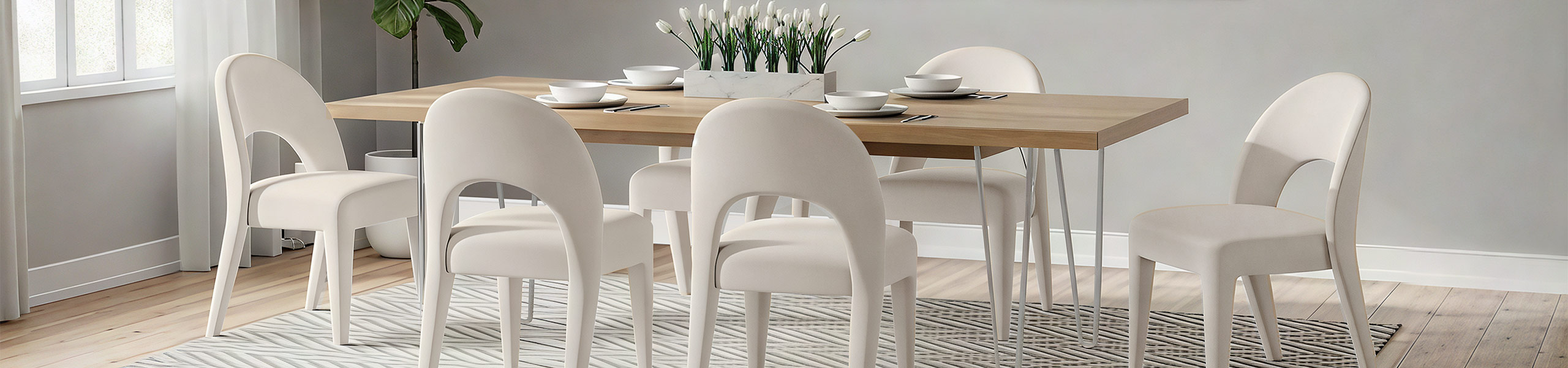 Amore Chair Ivory Velvet Video Banner