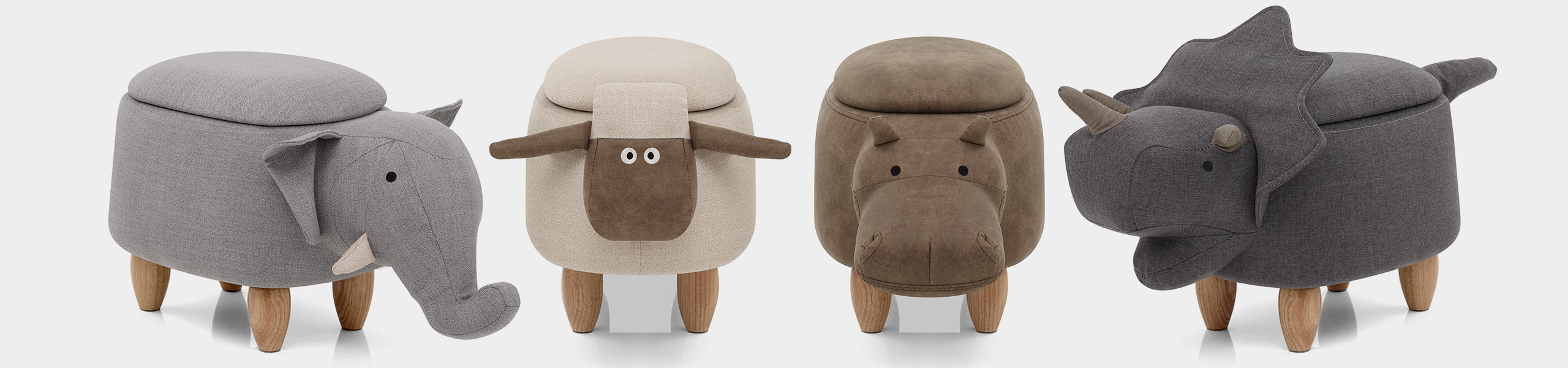 Dinosaur Children's Storage Stool Video Banner