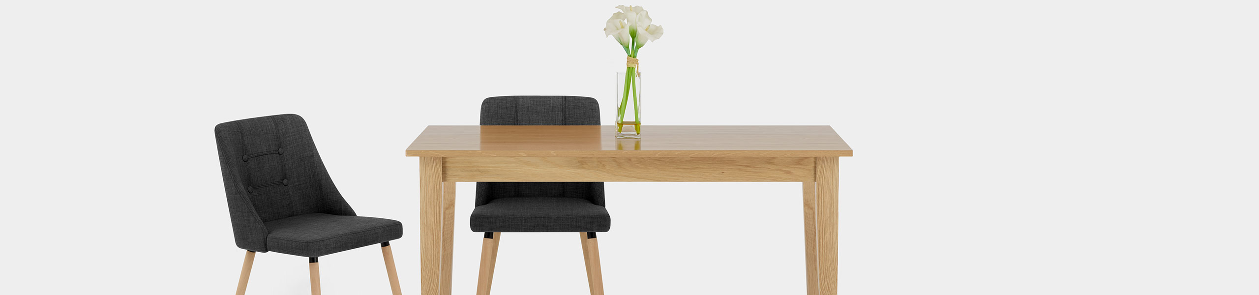 Appleby Dining Chair Charcoal Fabric Video Banner