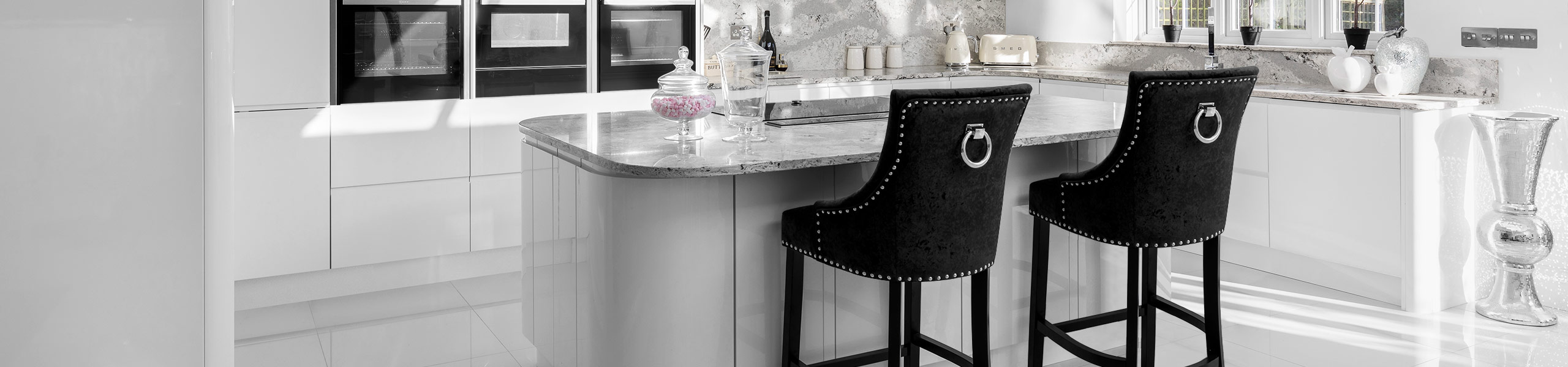 Ascot Bar Stool Black Velvet Video Banner