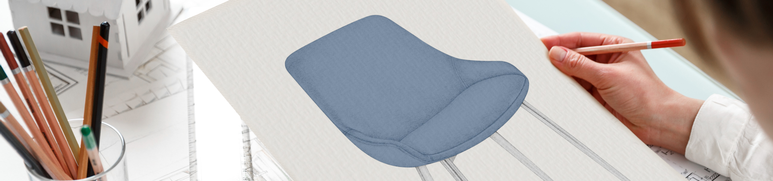 Aston Dining Chair Blue Velvet Video Banner