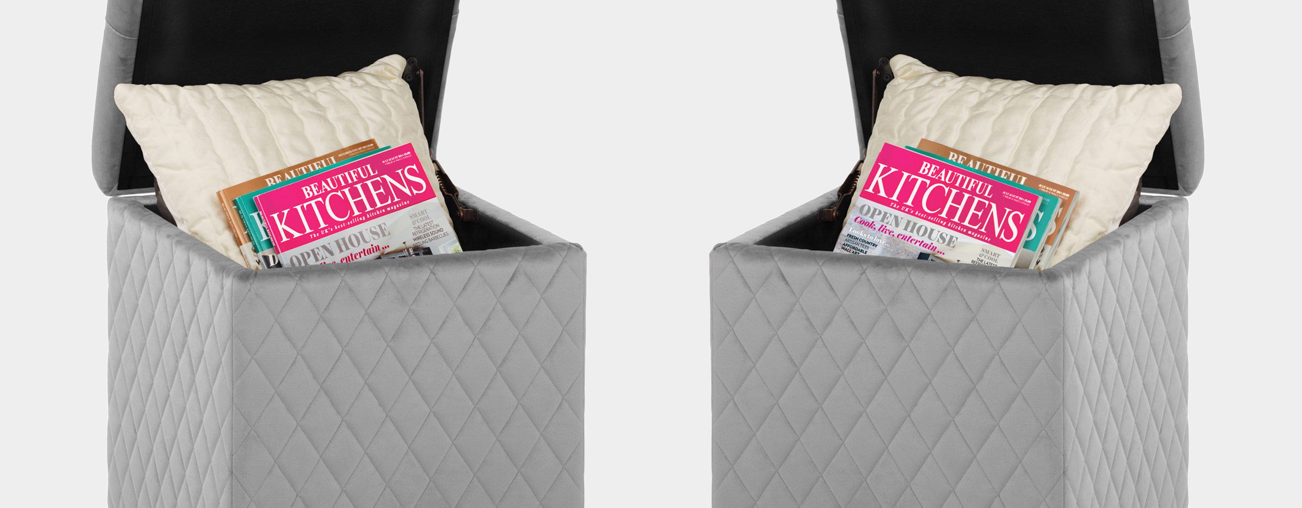 Astra Ottoman Grey Velvet Video Banner
