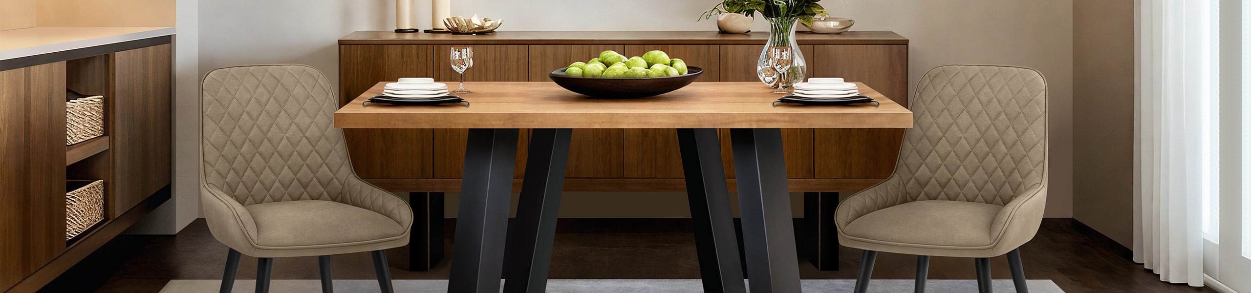 Azure Dining Chair Brown Video Banner