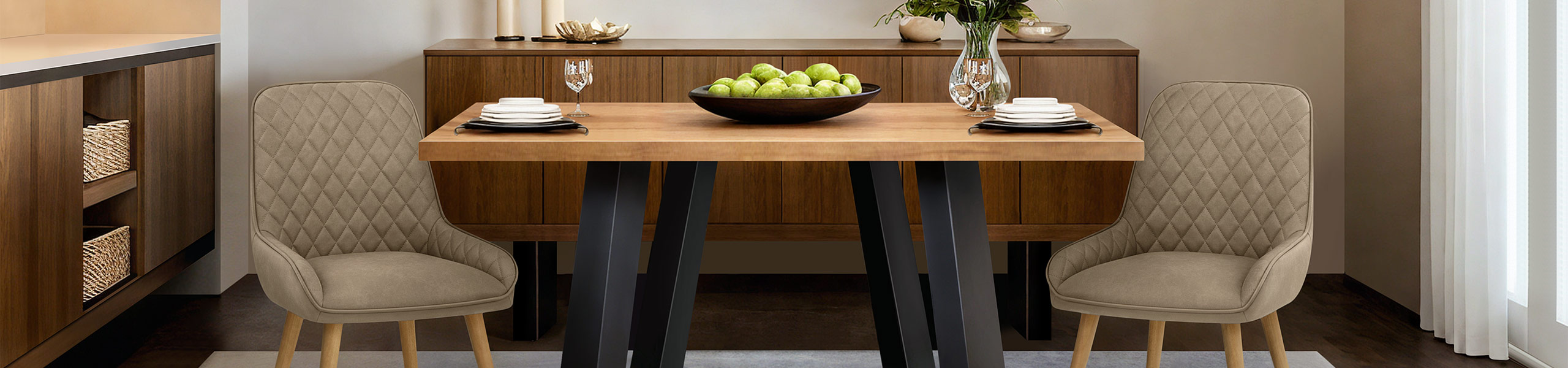 Azure Oak Dining Chair Brown Video Banner