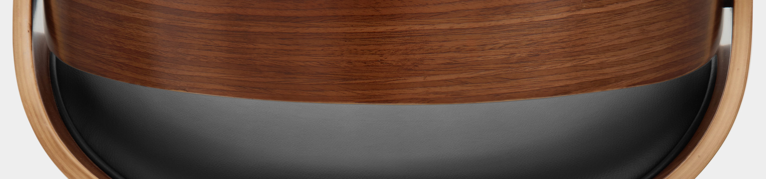 Becky Walnut Bar Stool Black Video Banner