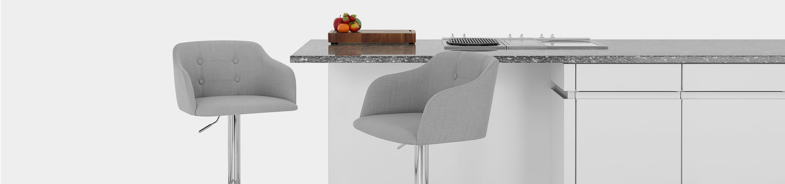 Belmont Bar Stool Grey Video Banner
