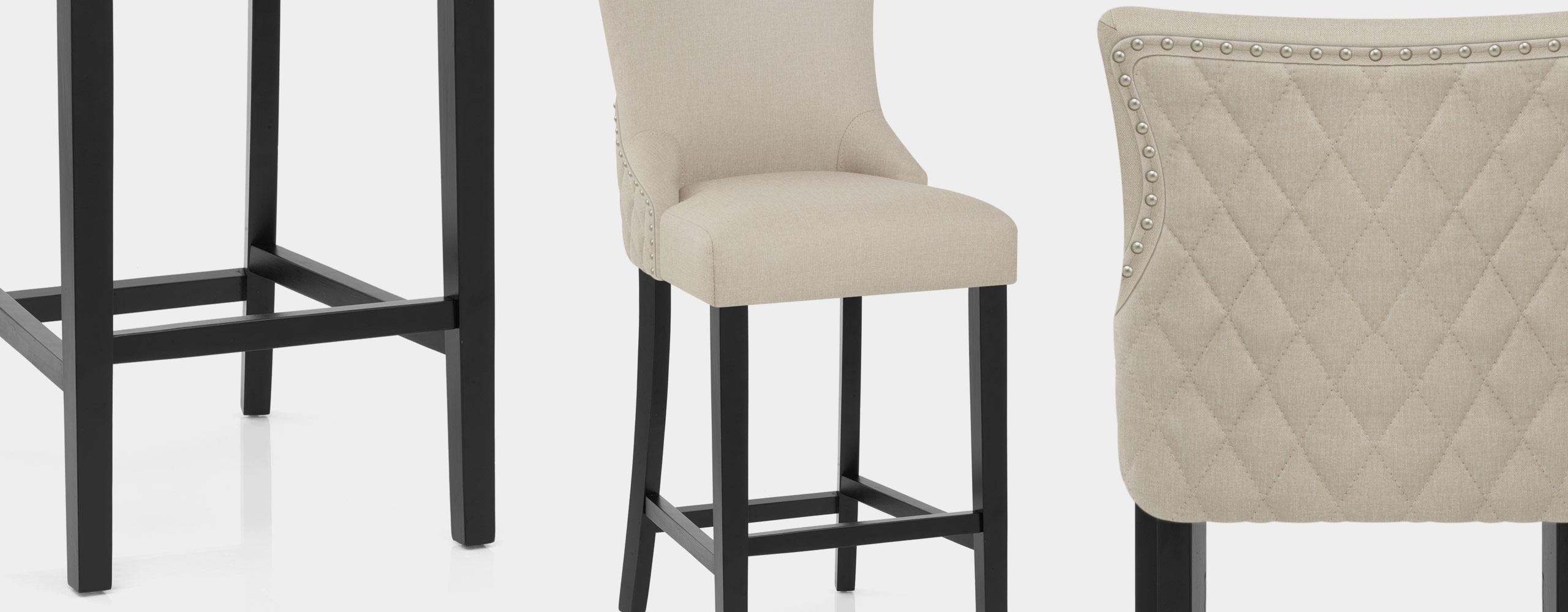 Bentley Bar Stool Cream Fabric Atlantic Ping Bentley Bar Stool Cream Fabric Banner