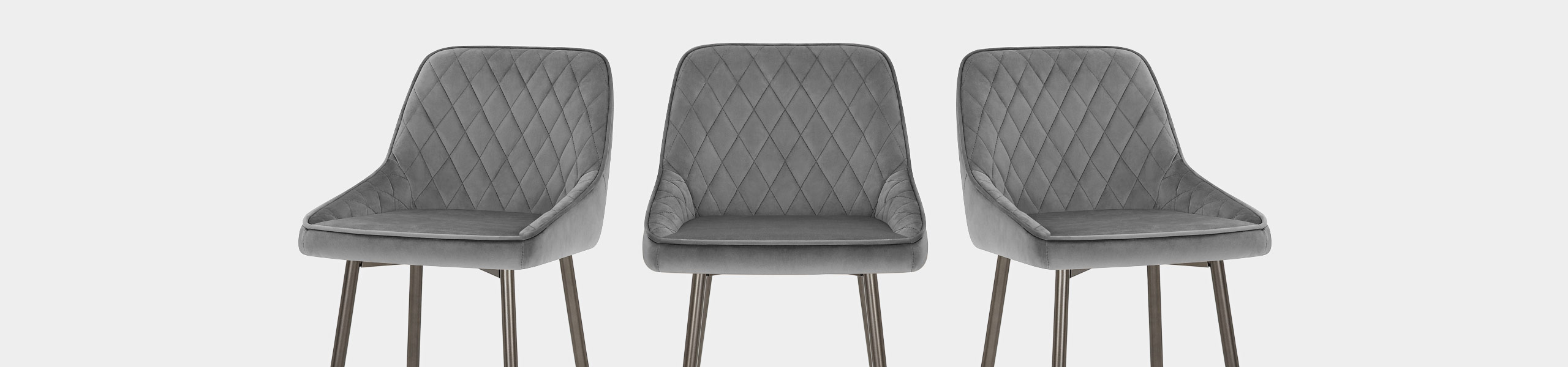 Brisbane Bar Stool Grey Velvet Video Banner