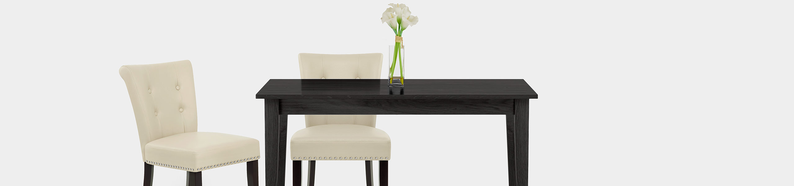Buckingham Dining Chair Cream Leather Video Banner