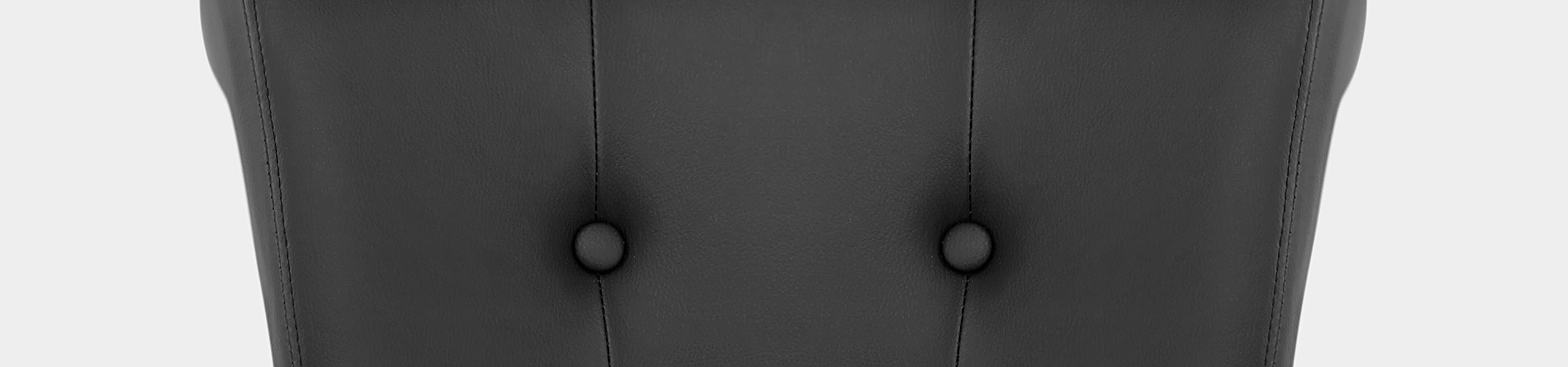 Buckingham Bar Stool Black Leather Video Banner