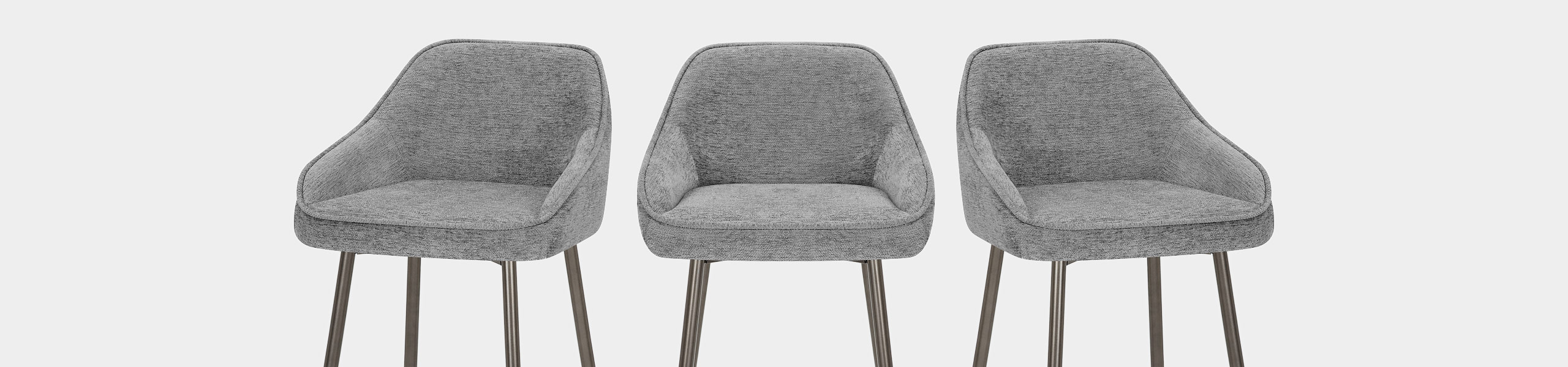 Cairns Bar Stool Grey Fabric Video Banner