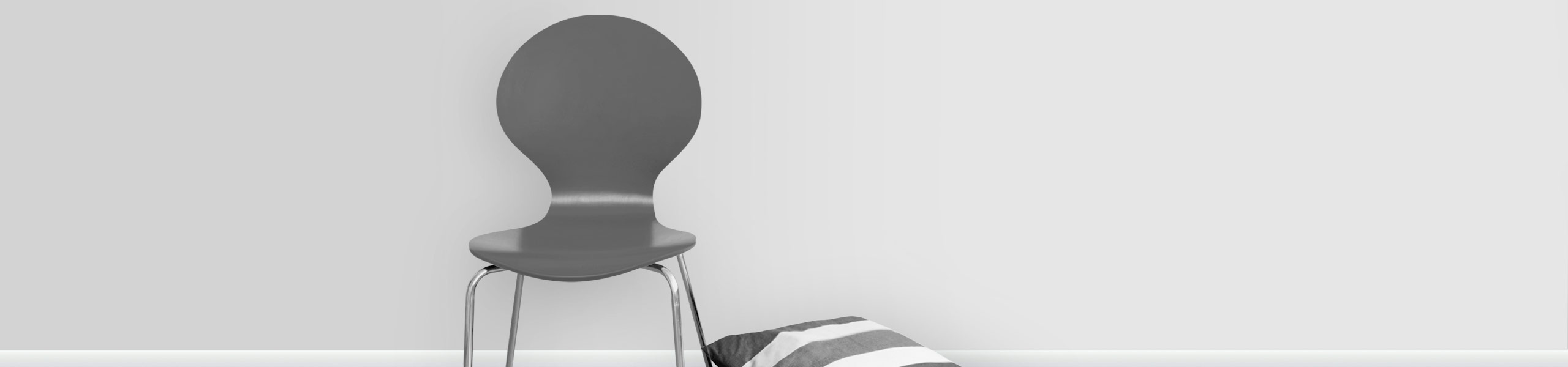 Candy Chair Grey Video Banner