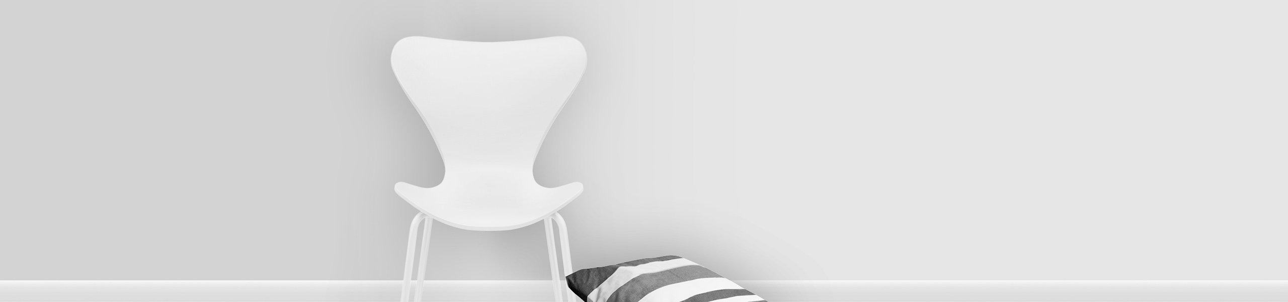 Candy Chair White Video Banner