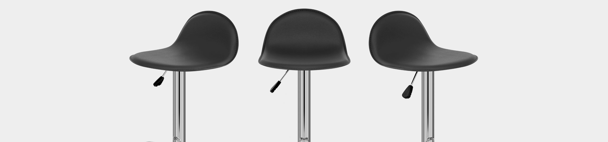 Cap Chrome Stool Black Video Banner