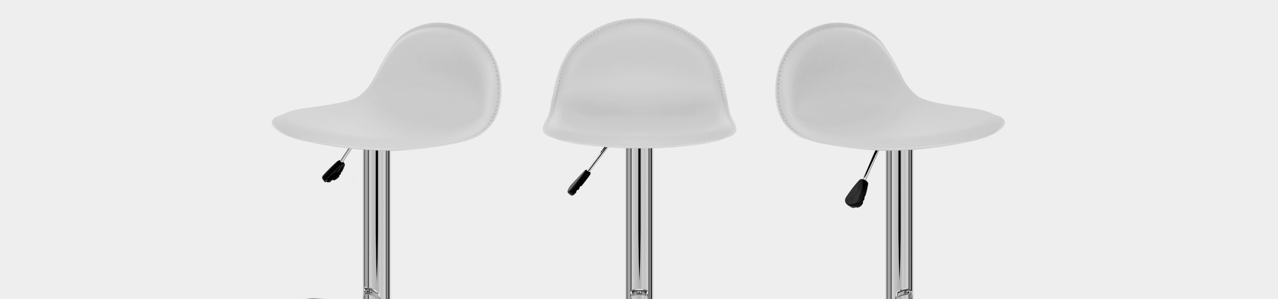 Cap Chrome Stool White Video Banner
