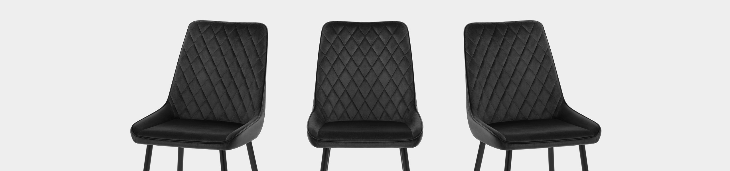 Chevy Dining Chair Black Velvet Video Banner