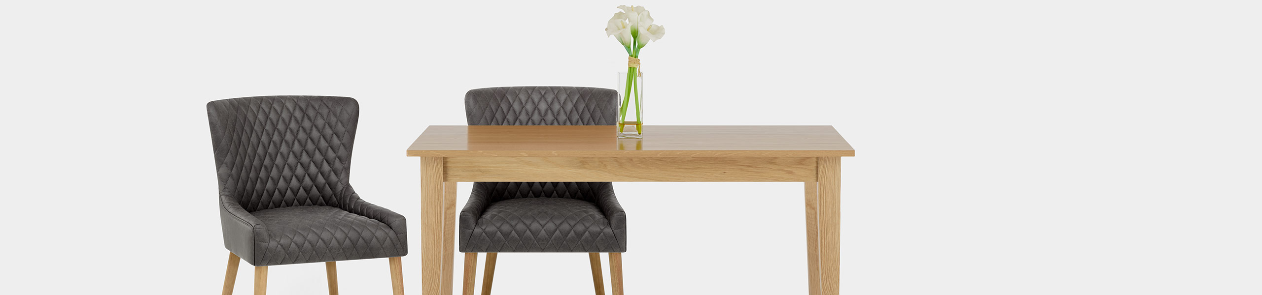 City Oak Chair Grey Video Banner