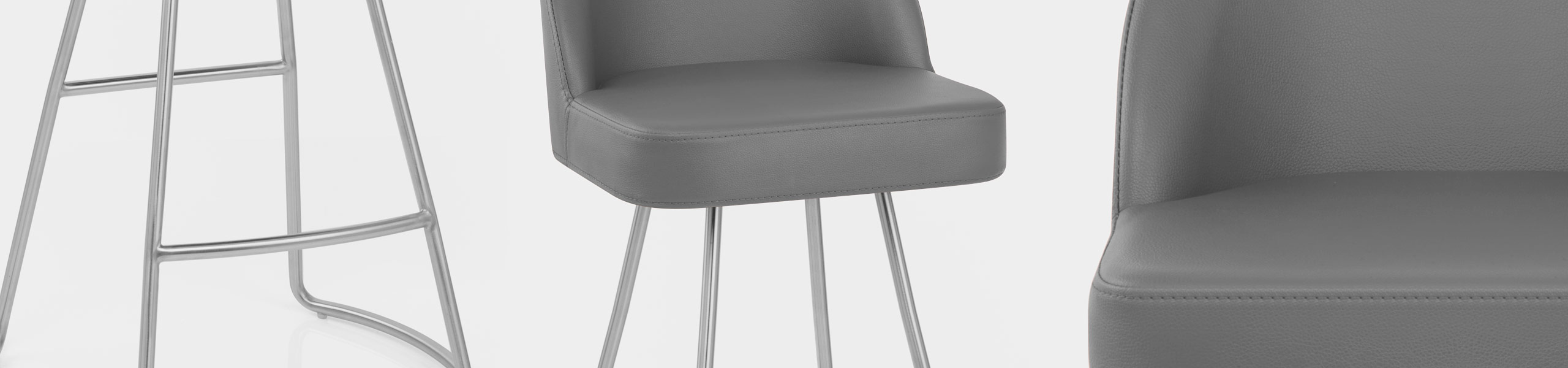 Cleo Brushed Bar Stool Video Banner
