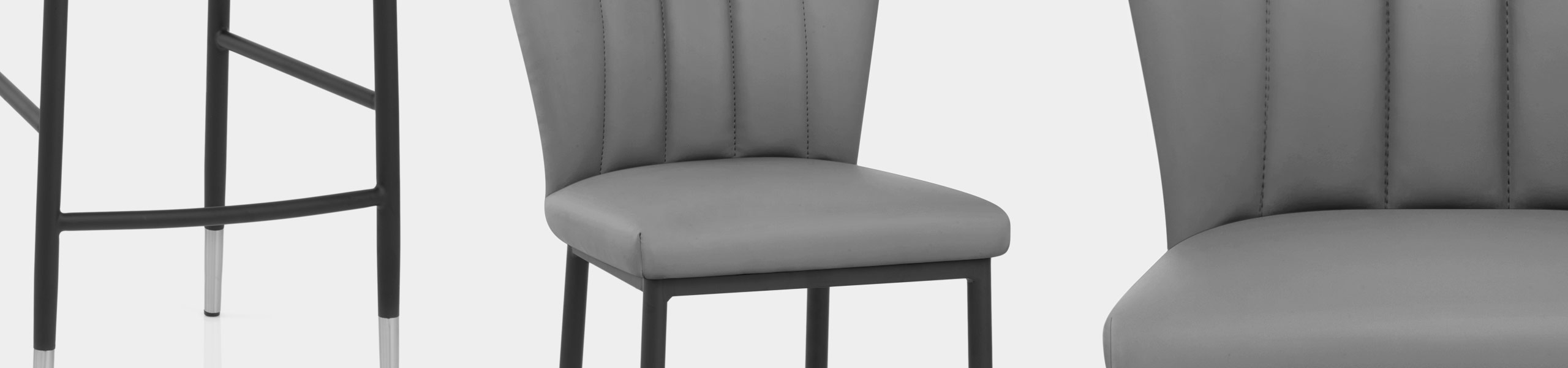 Coral Bar Stool Dark Grey Video Banner