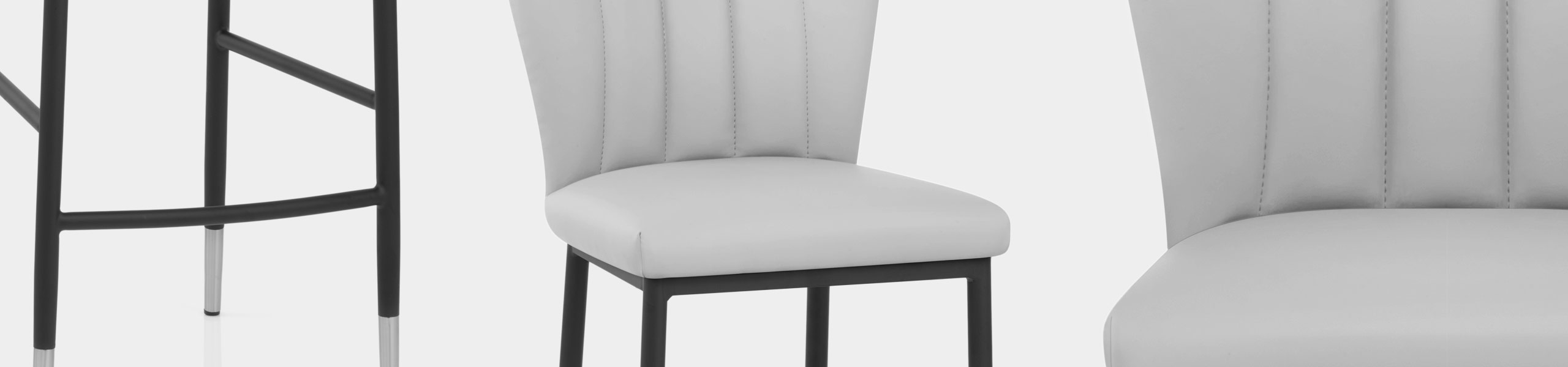 Coral Bar Stool Light Grey Video Banner
