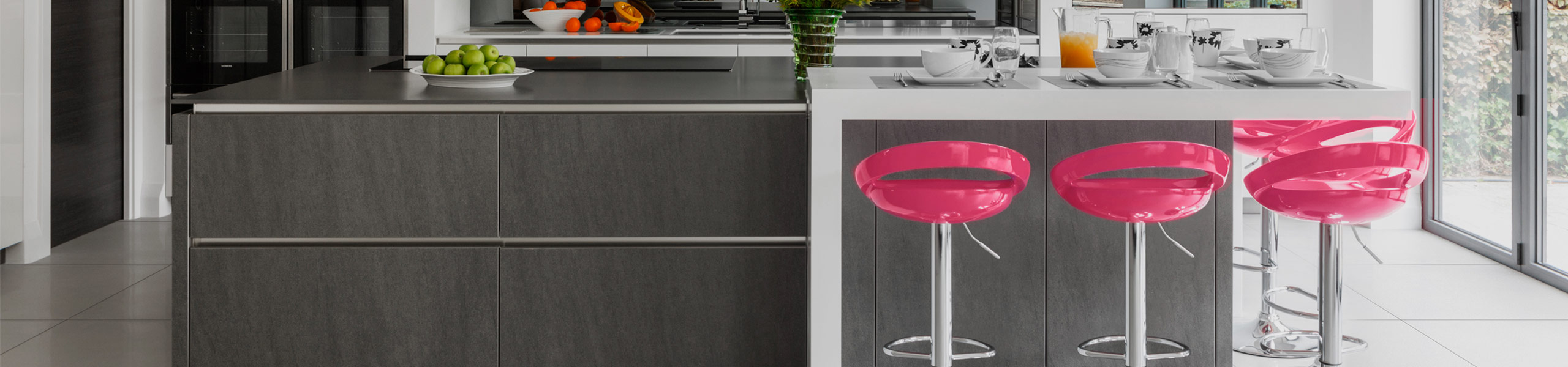 Crescent Bar Stool Pink Video Banner