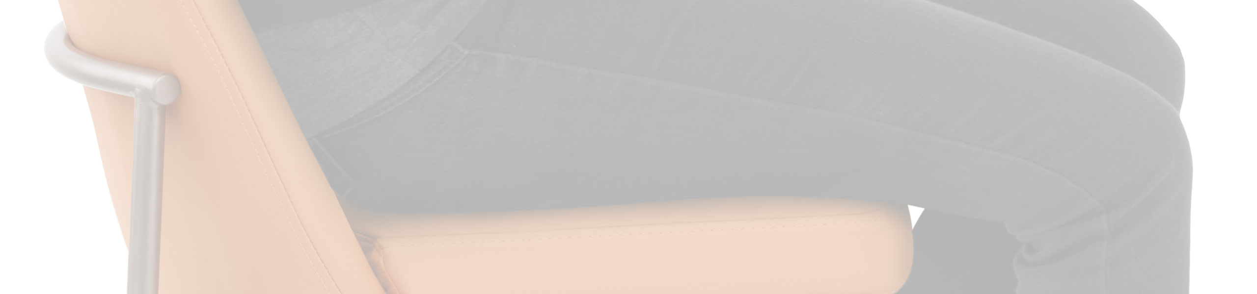 Cruz Real Leather Stool Orange Review Banner