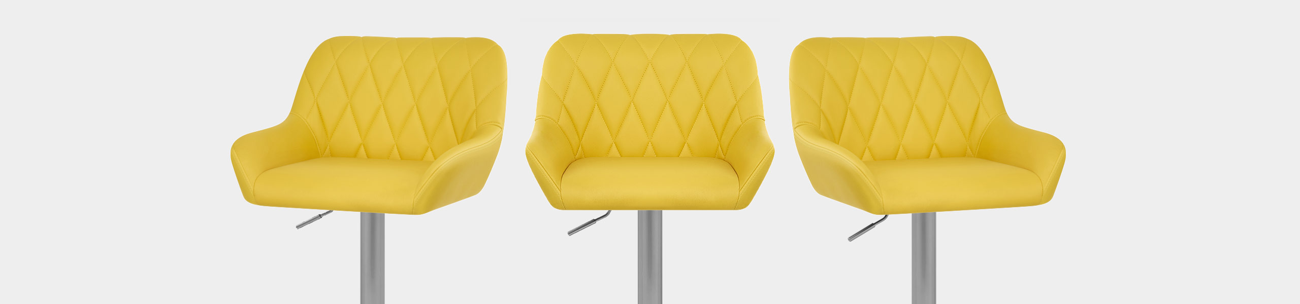 Detroit Brushed Stool Yellow Video Banner