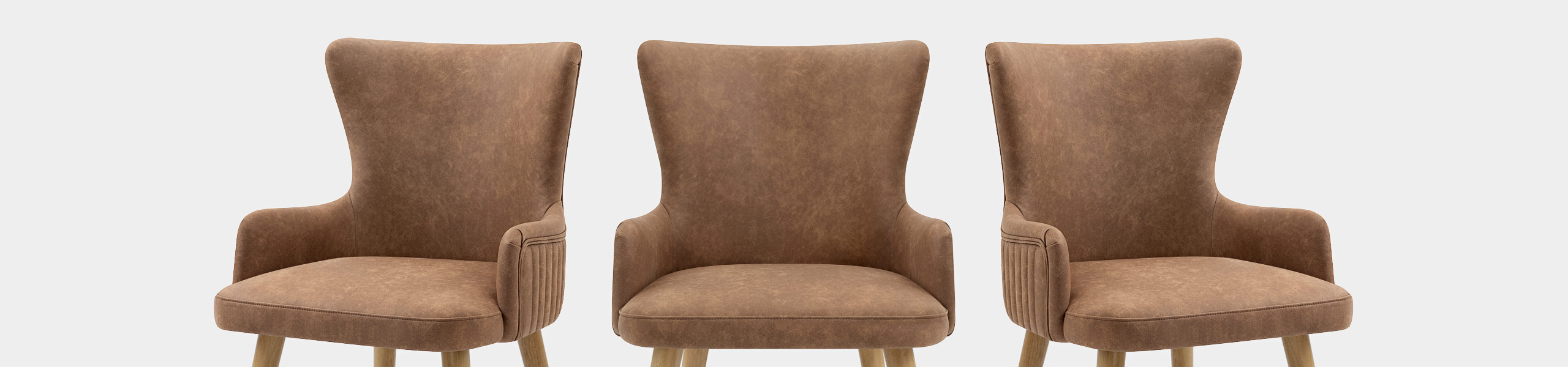 Diablo Oak Dining Chair Tan Video Banner