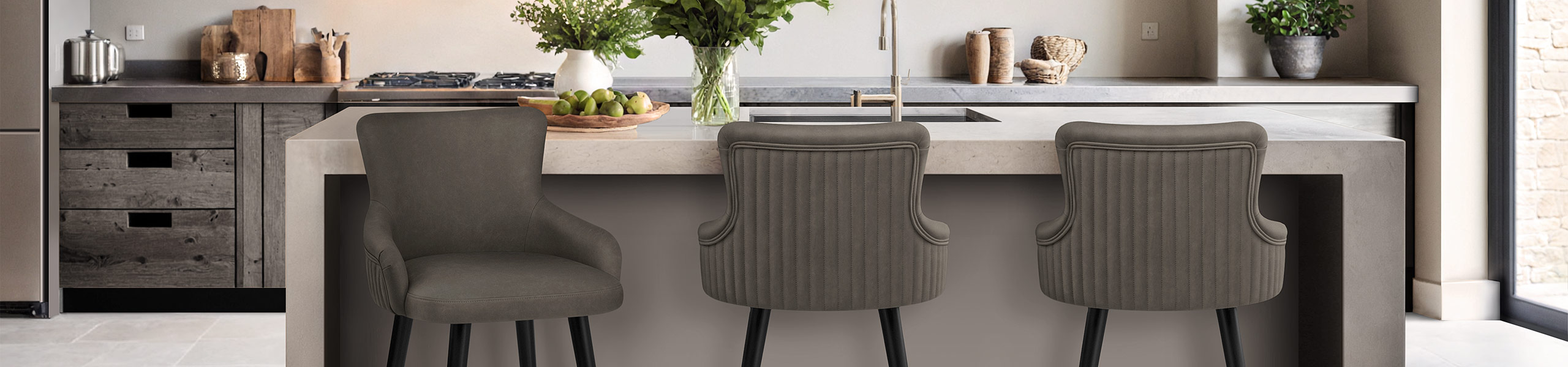 Diablo Bar Stool Grey Video Banner