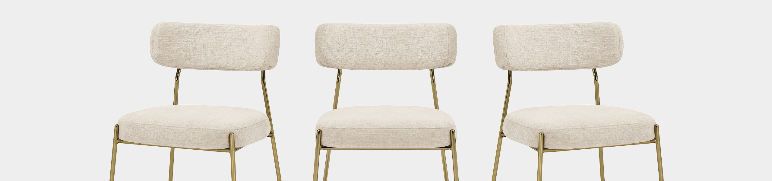 Diana Gold Chair Cream Fabric Video Banner