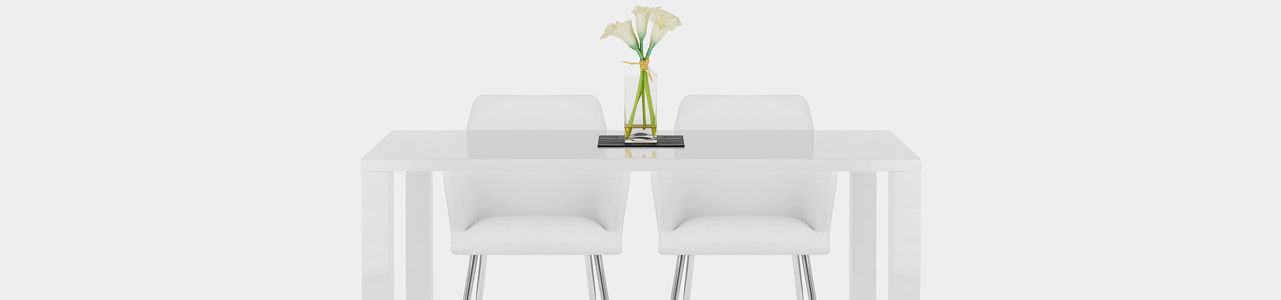 Donovan Dining Chair White Video Banner